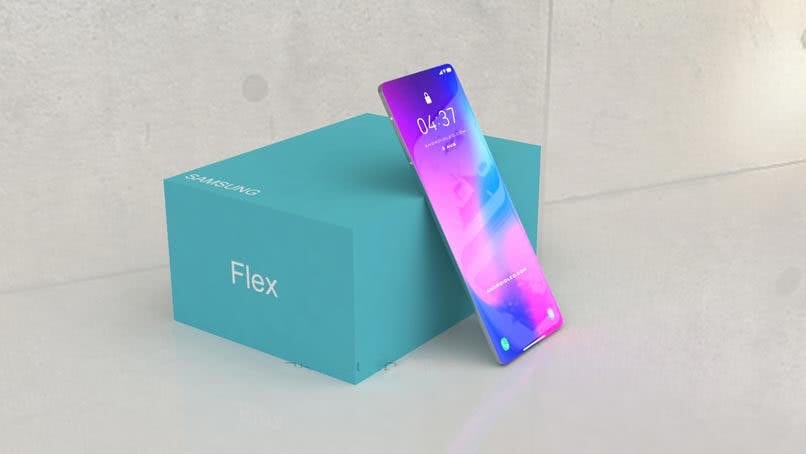 三星flex2020渲染图曝光将360度折叠手机安排上了