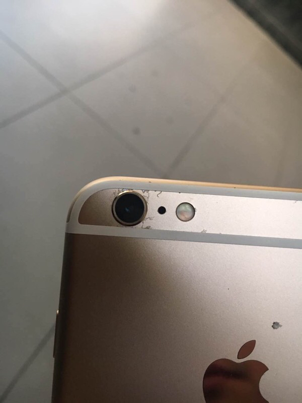 苹果6s手机外壳氧化