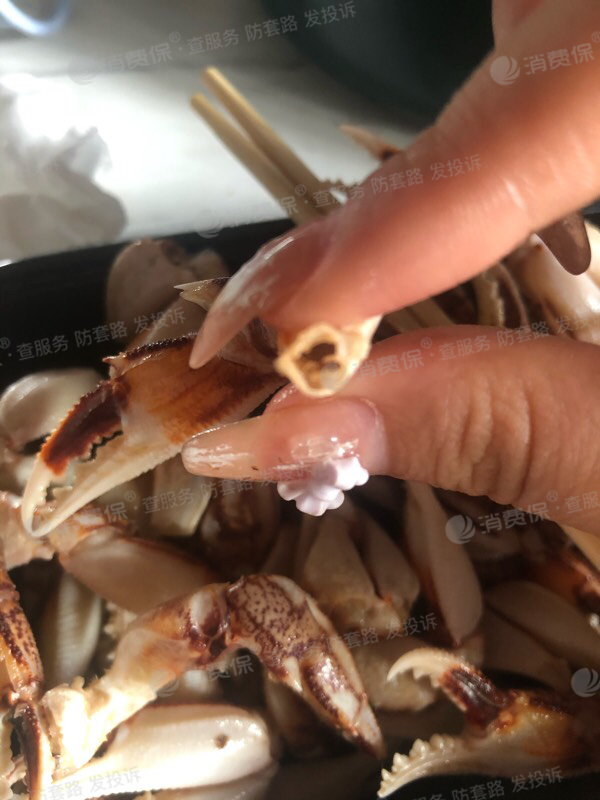 饿了么海鲜产品变质