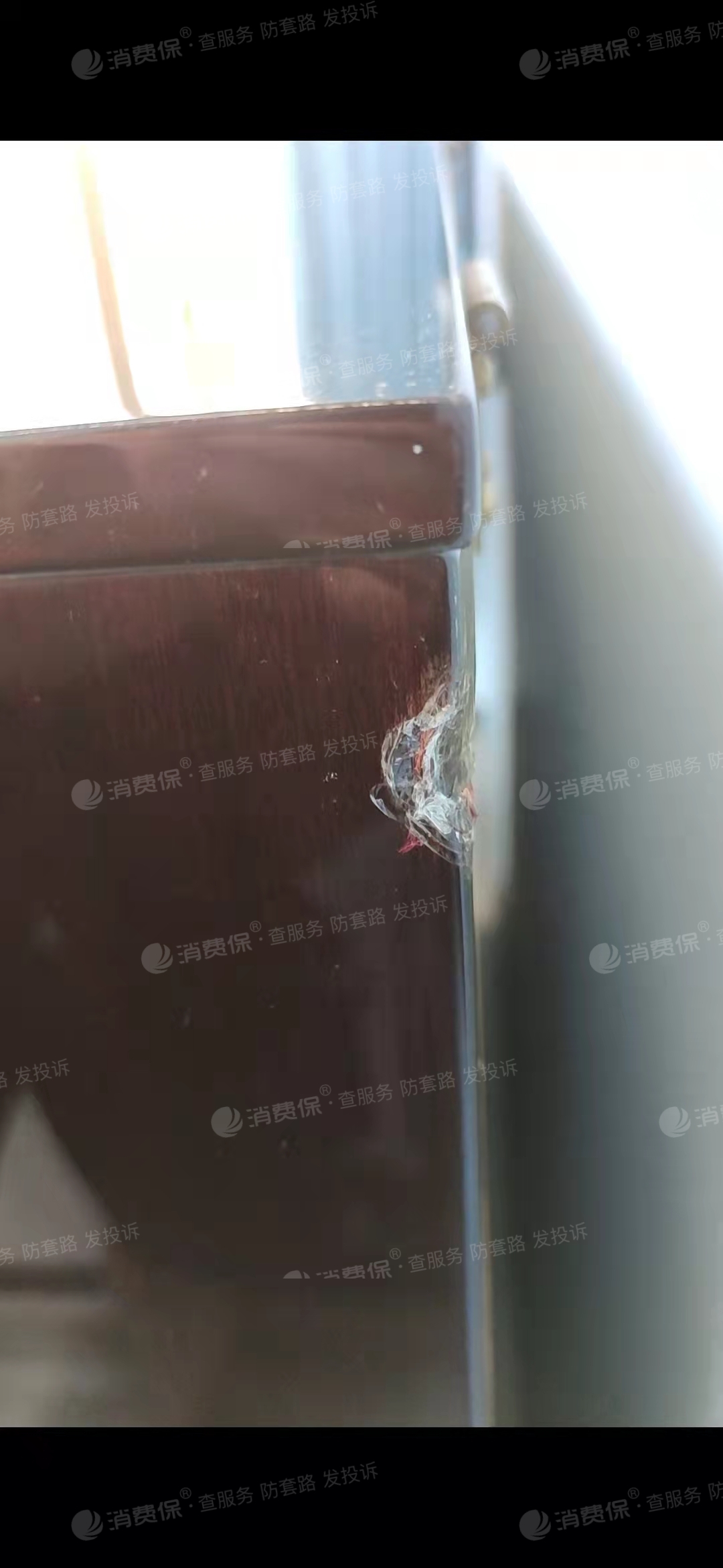 中通快运钢琴内件摔坏表面磕碰