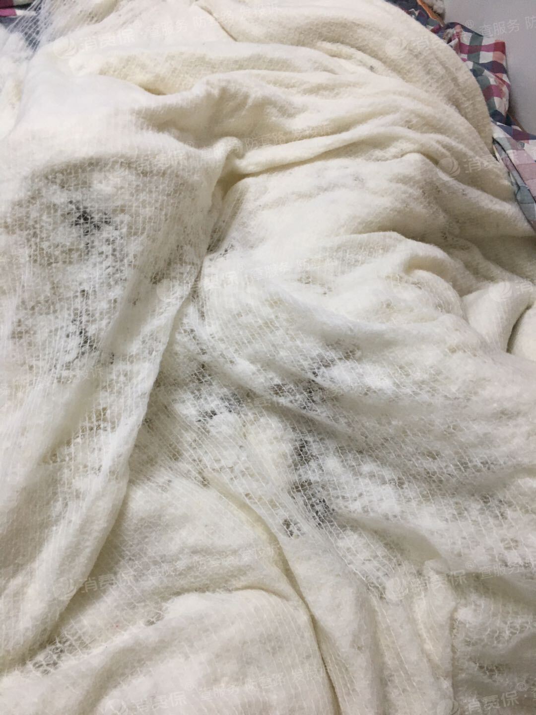 在淘宝平台出售劣质棉胎