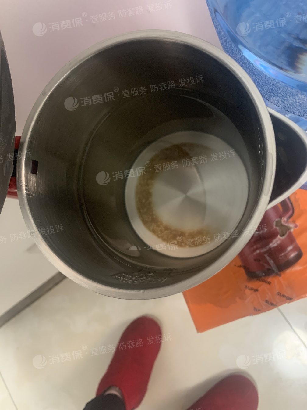 苏泊尔电水壶内胆生锈
