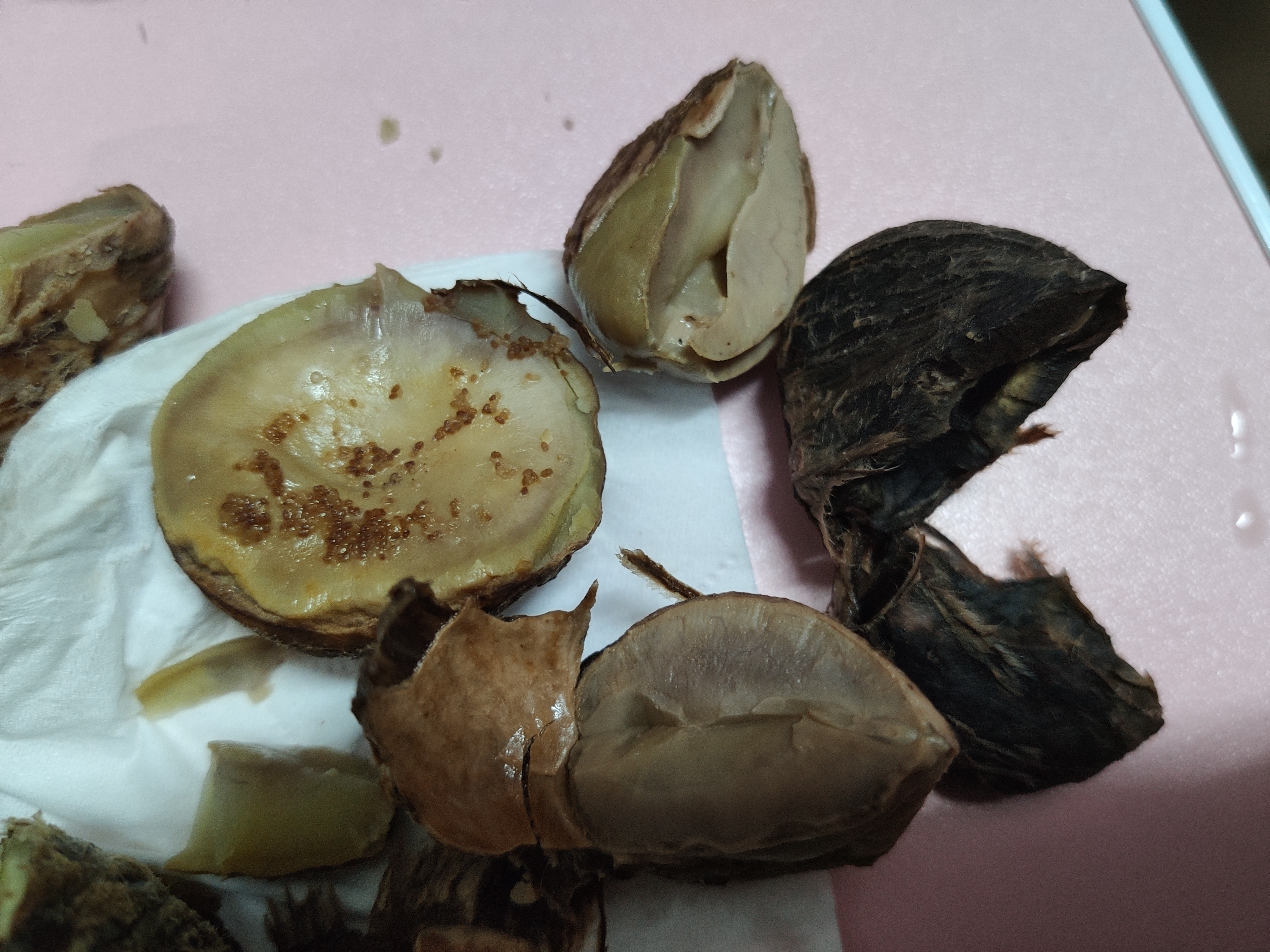 在同程生活精选平台上购买了长虫板栗