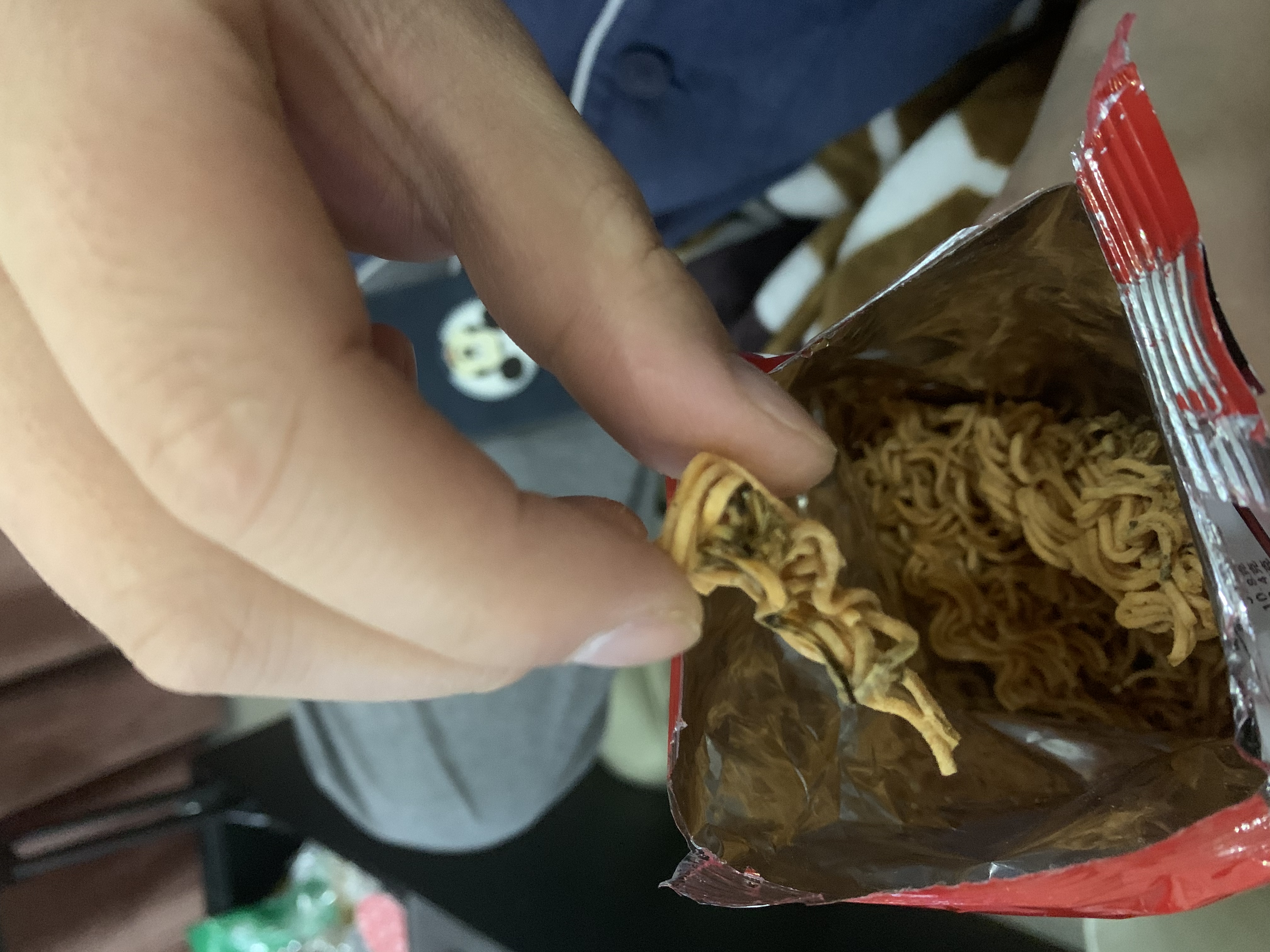 统一小浣熊干脆面面饼发霉